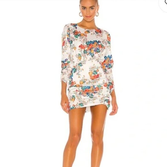 For Love & Lemons Brandi Floral Mini Dress Size Small - Picture 1 of 11